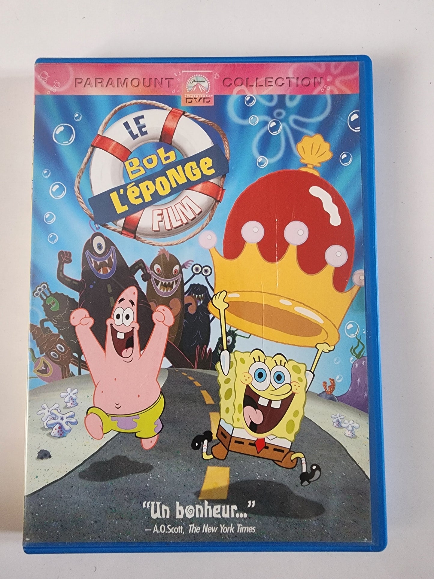 Le Bob L'Éponge Film DVD - Pochette avant Paramount Collection