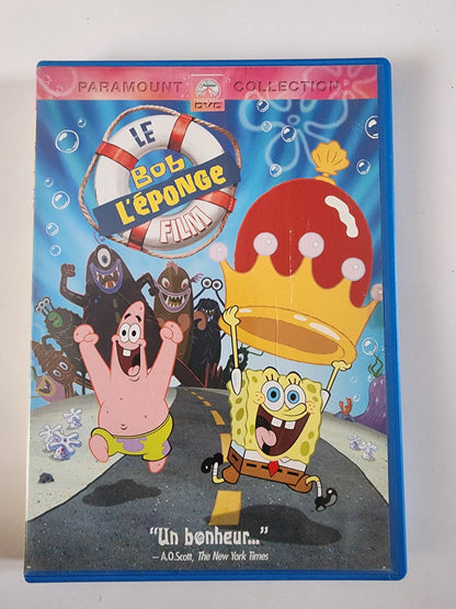 Le Bob L'Éponge Film DVD - Pochette avant Paramount Collection