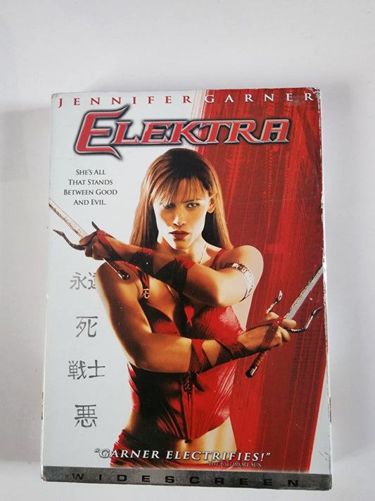 Elektra DVD - Pochette avant Jennifer Garner Widescreen