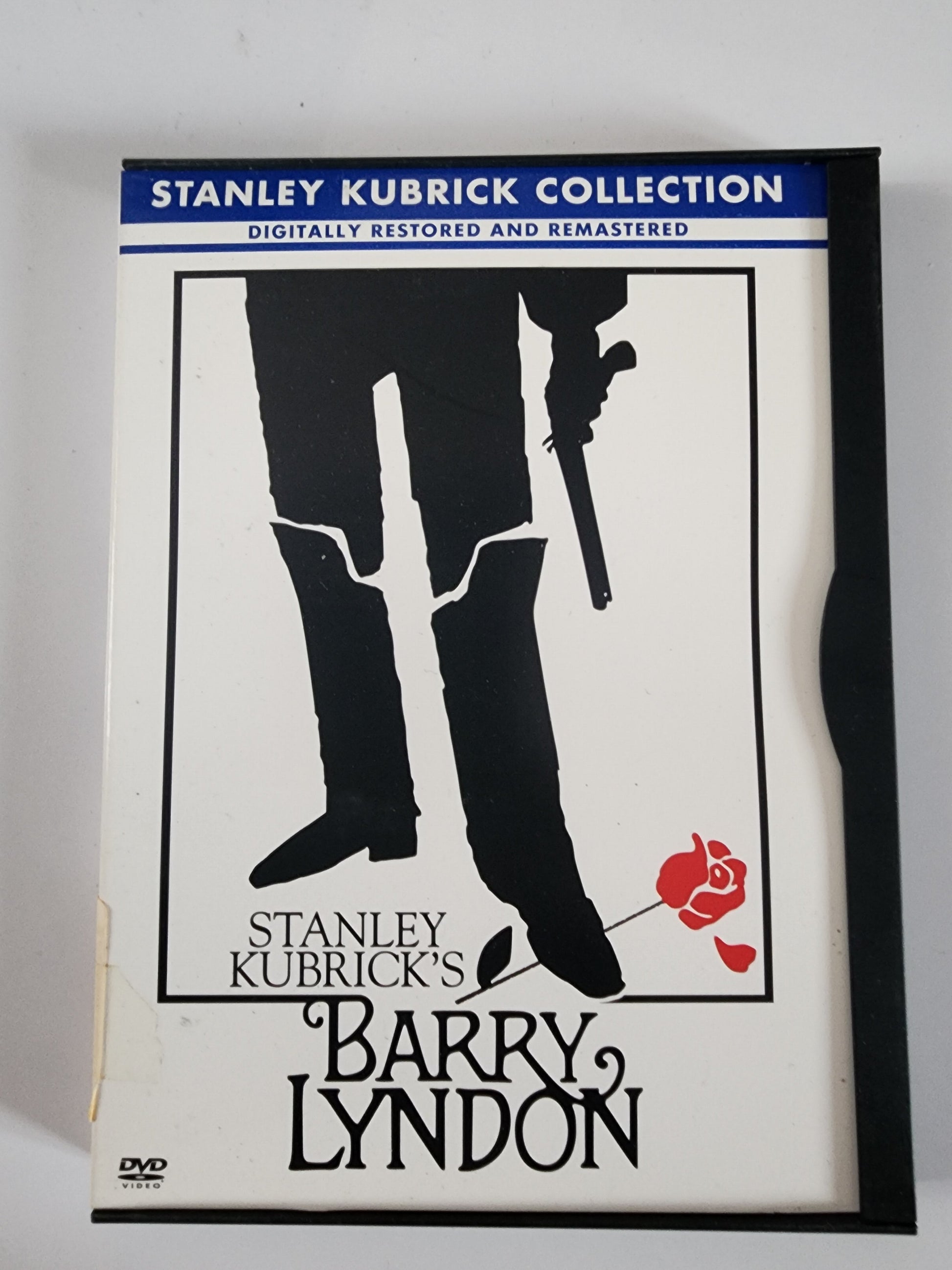 Barry Lyndon DVD - Pochette avant Stanley Kubrick Collection