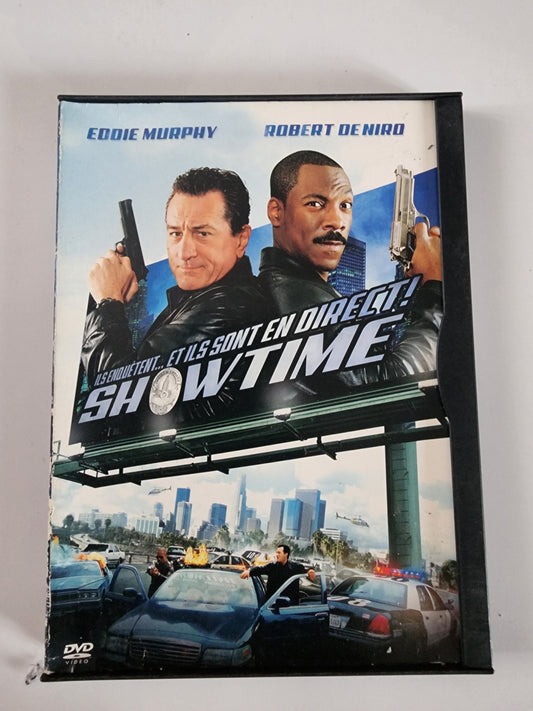 Showtime DVD - Pochette avant avec Robert De Niro et Eddie Murphy