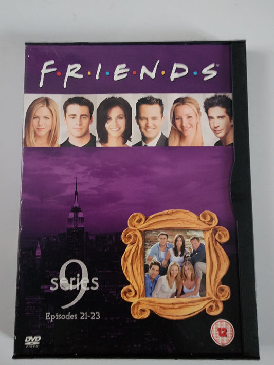Friends Saison 9 Épisodes 21-23 DVD - Pochette avant Jennifer Aniston Courteney Cox