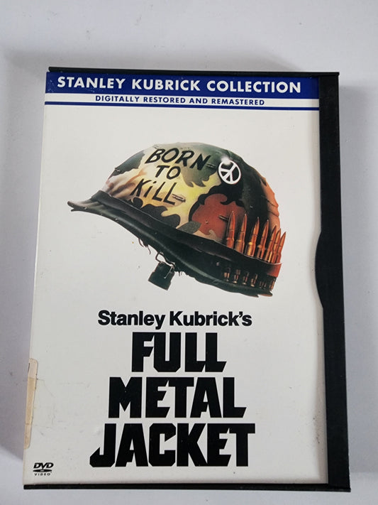 Full Metal Jacket DVD - Pochette avant Stanley Kubrick Collection