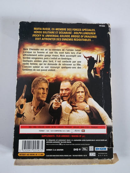 The Mechanik DVD - Dos de la pochette avec synopsis