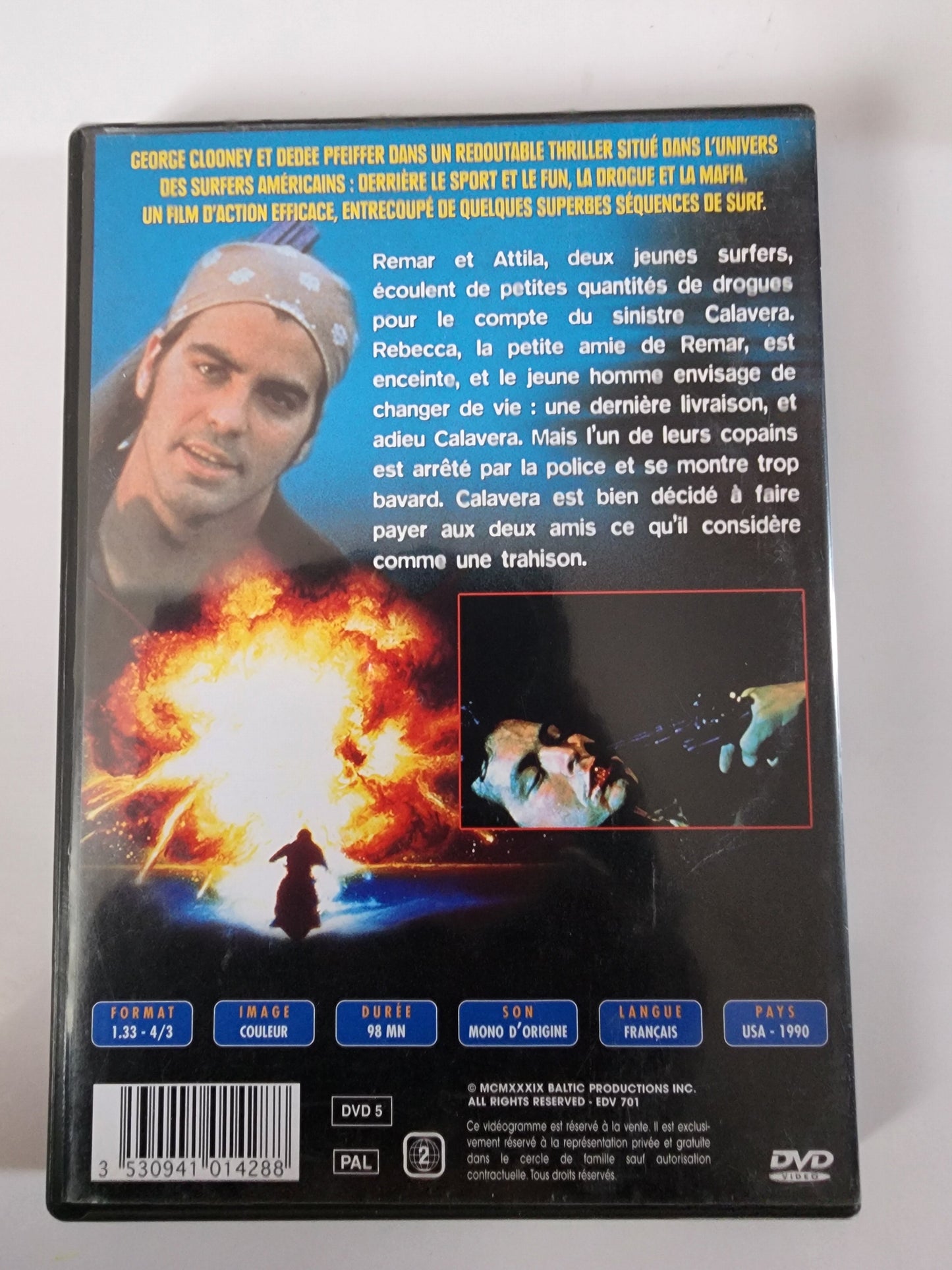 Red Surf DVD - Verso