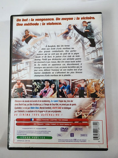 Death Cage DVD - Verso