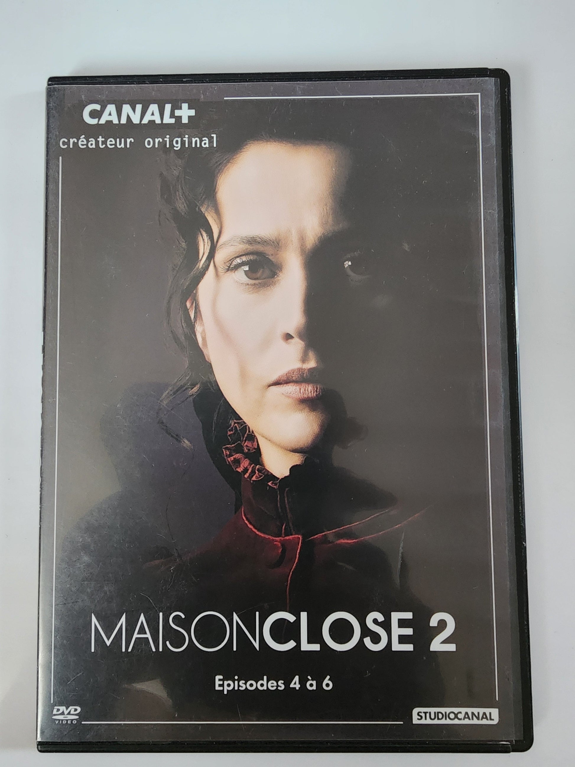 Maison Close 2 DVD Épisodes 4 à 6 - Recto