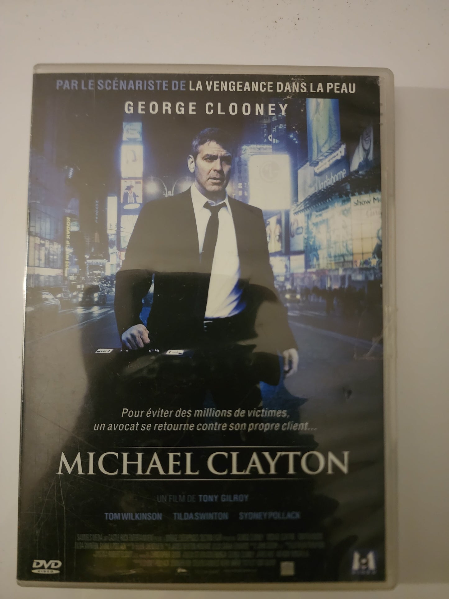 Michael Clayton DVD - Recto