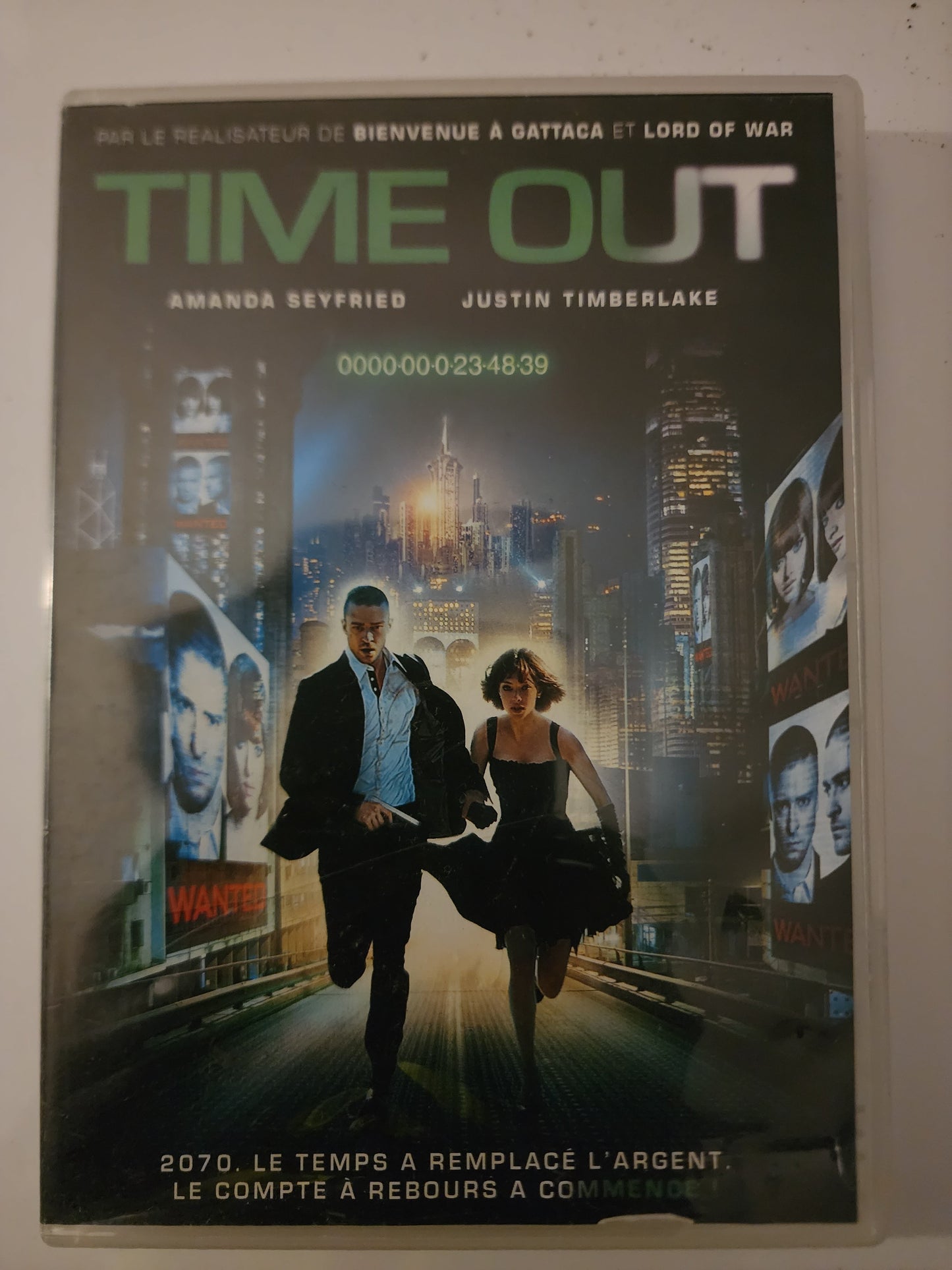 Time Out DVD - Recto
