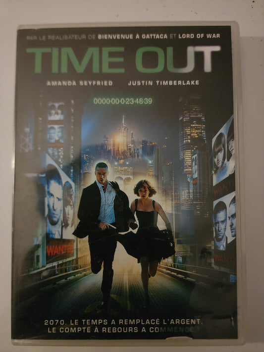 Time Out DVD - Recto