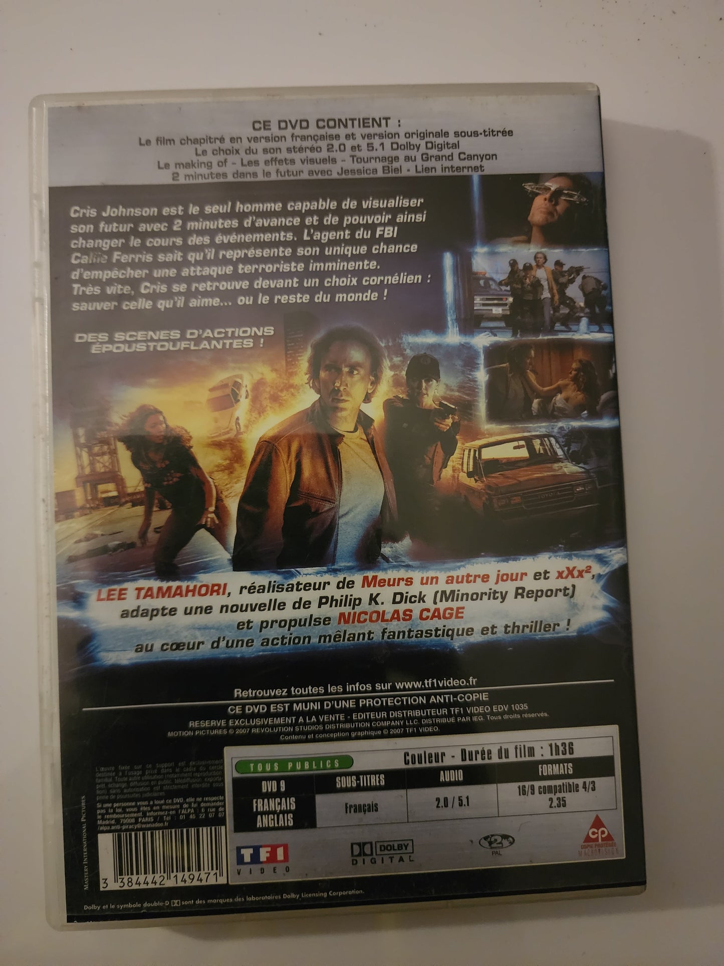 Next DVD - Verso