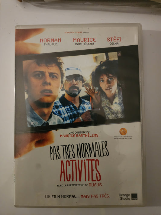 Pas Très Normales Activités DVD - Recto