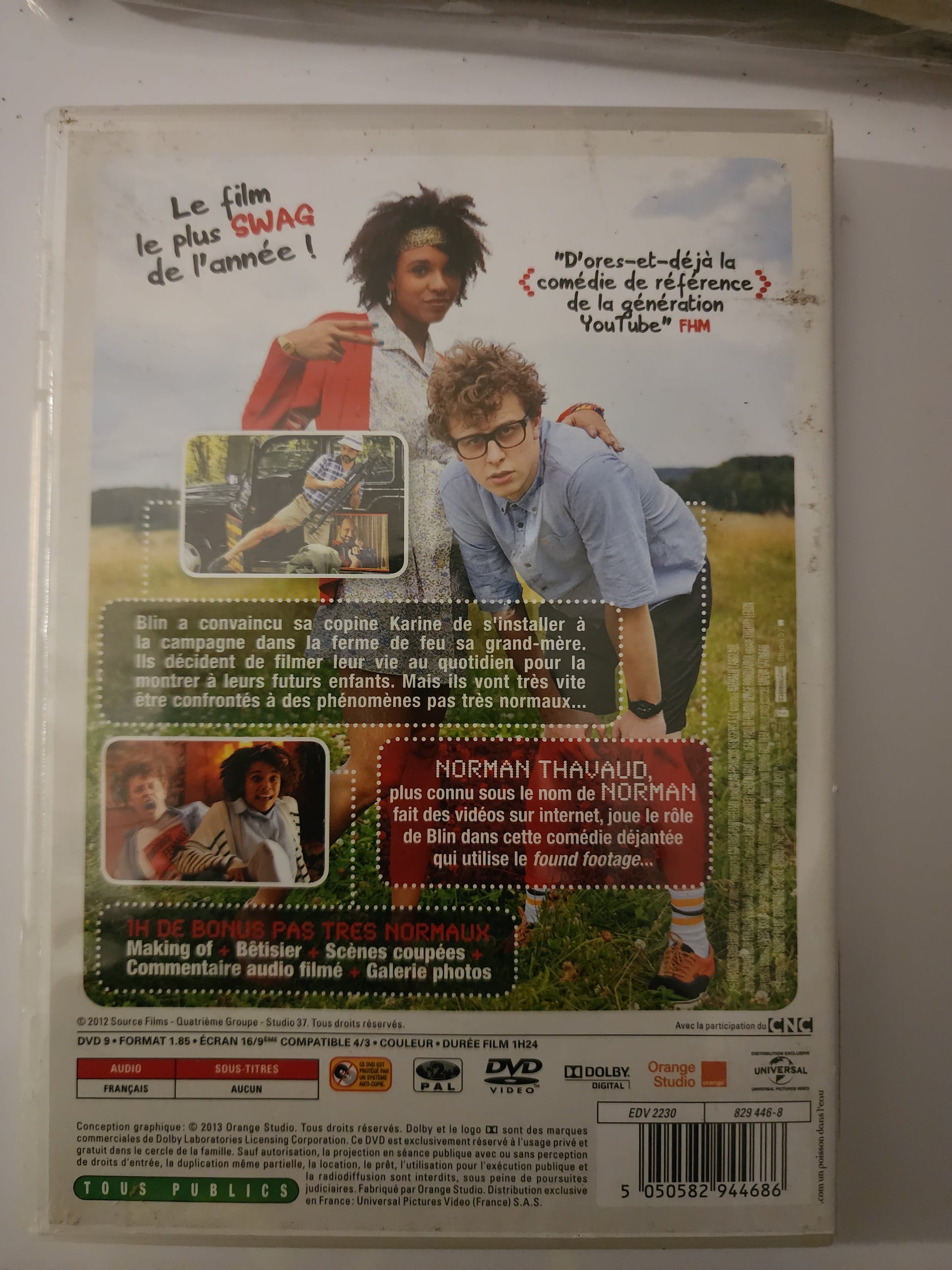Pas Très Normales Activités DVD - Verso