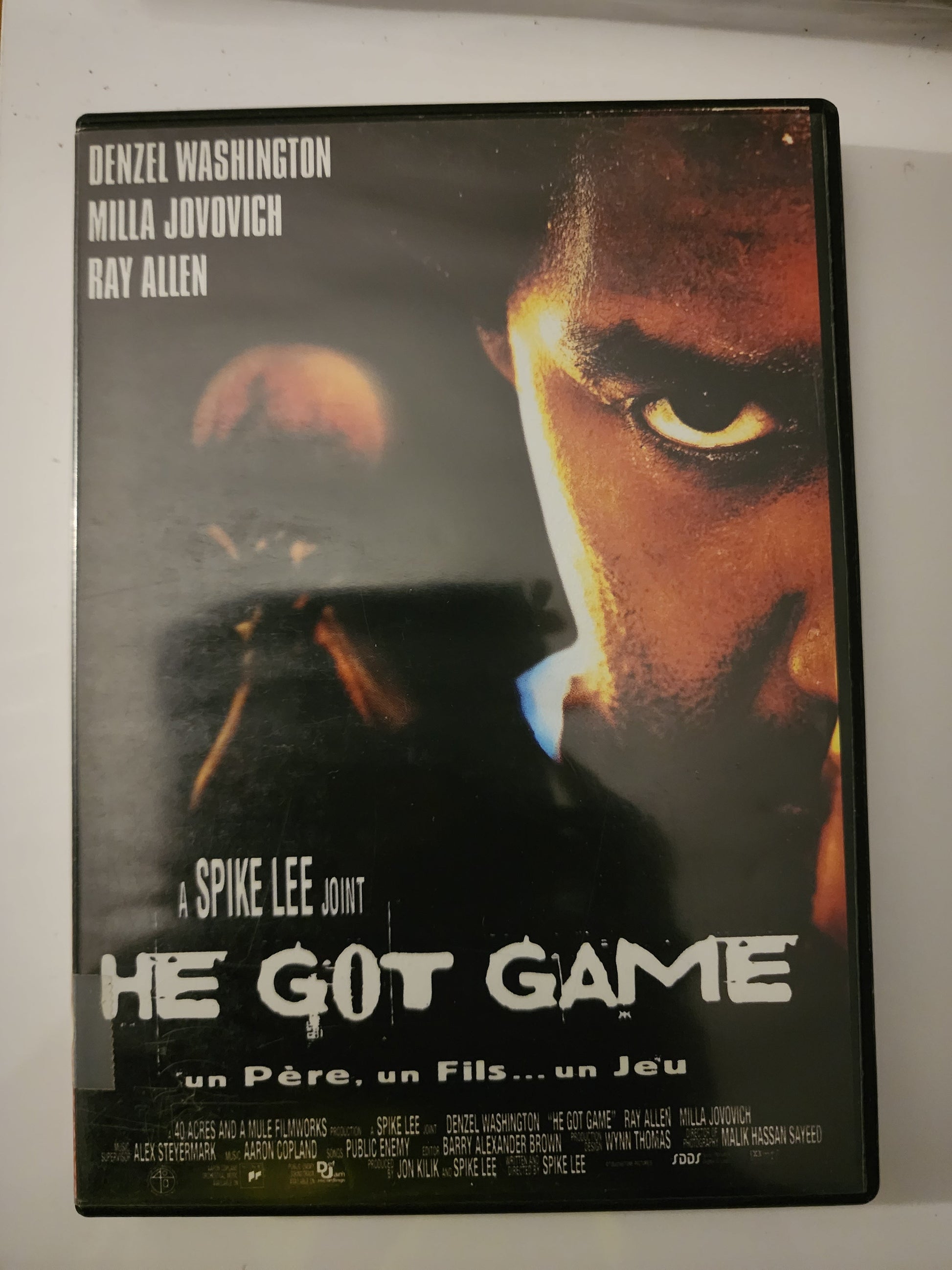 He Got Game DVD - Recto