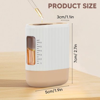 Applicateur d’Huile Capillaire Électrique 2 en 1 – Masseur de Cuir Chevelu et Distributeur d’Huile pour Cheveux