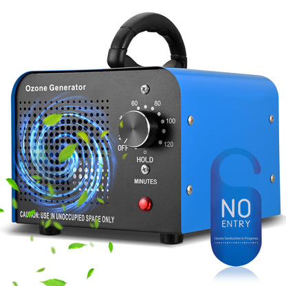 Générateur d’Ozone 60000 mg/h – Purificateur d’Air Industriel 300 m² – Élimine Odeurs Voiture & Maison