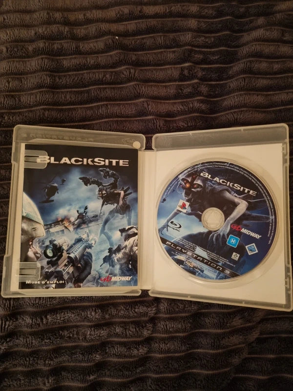 Jeu ps3 blacksite