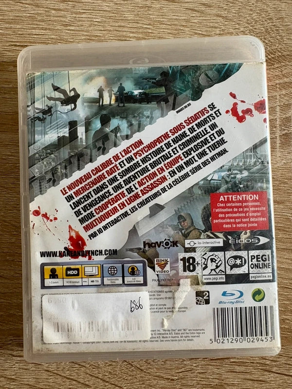 Kane & Lynch dead men PS3