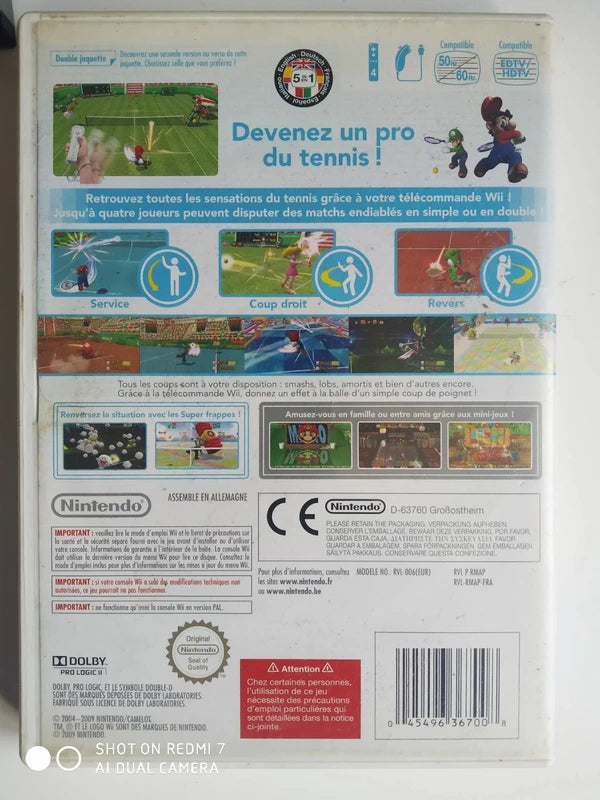 Mario power tennis wii