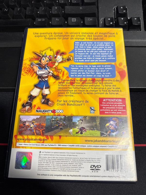 Jak and daxter the precursor legacy sur ps2