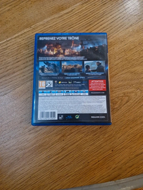 Final fantasy XV ps4