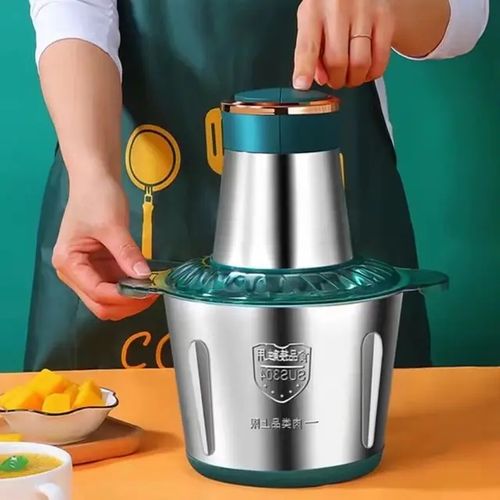 Hachoir à viande électrique 1000W inox 2L multifonction