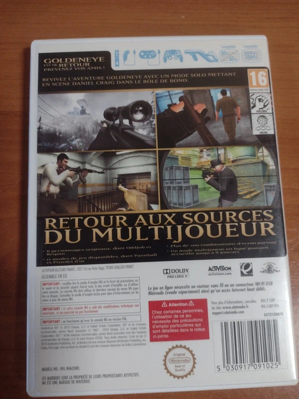 Juego Wii Goldeneye 007