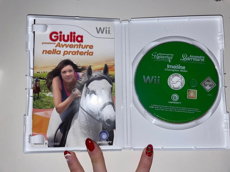 Giulia passione avventure nella prateria wii