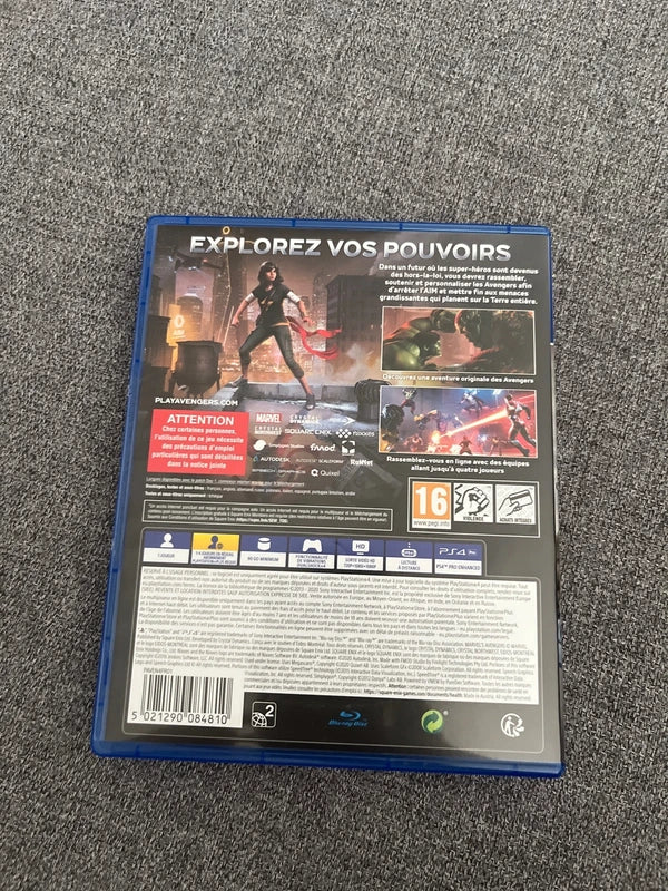 Marvel Avengers ps4