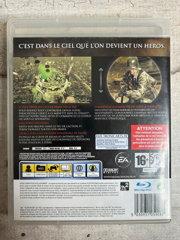 Medal of honor airborne ps3