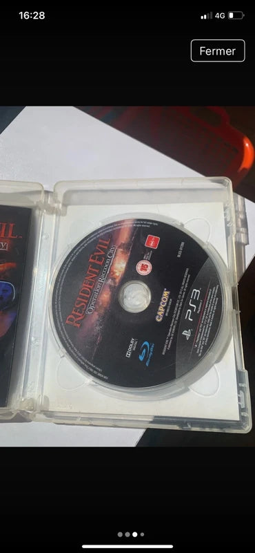 Jeu ps3 résident evil
