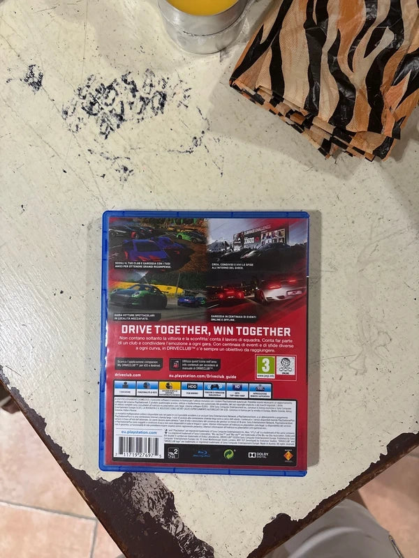 Gioco drive club usato una volta nel momento dell’acquisto e basta ps4