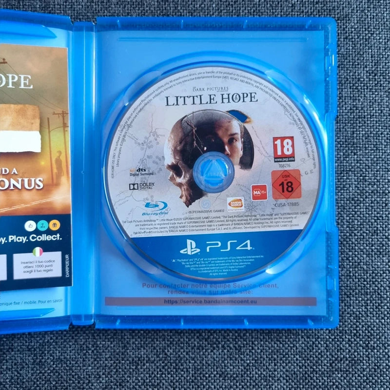 The Dark Pictures Little Hope - PS4