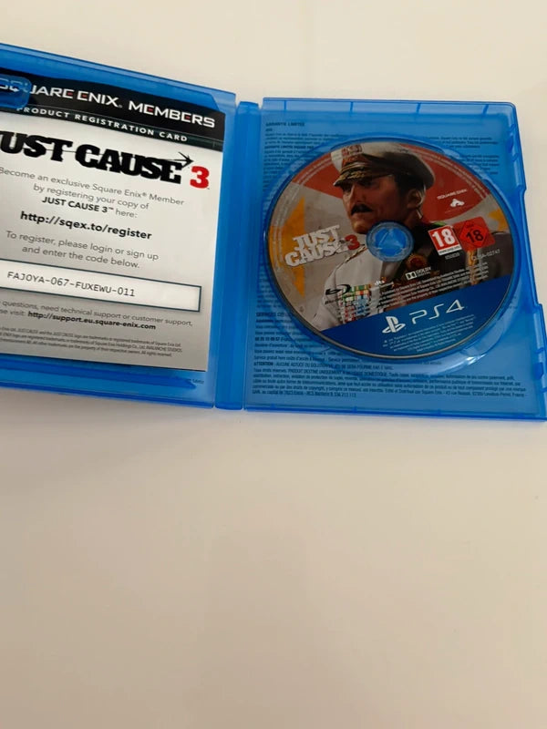 Jeux just cause 3 ps4