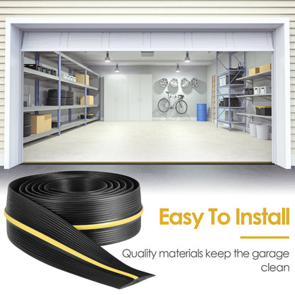 Bande d’Étanchéité Garage 3M – Joint de Porte Universel 90mm – Protection Anti-Eau Poussière Insectes – Seuil en Caoutchouc Résistant