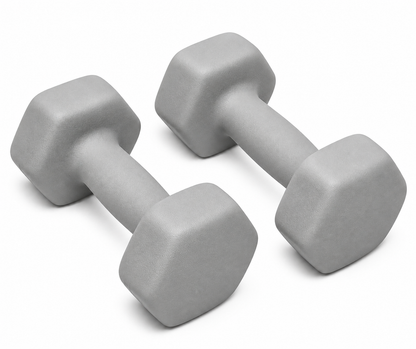 Paire d'Haltères 4 kg Néoprène Antidérapant – Musculation, Fitness & Renforcement Musculaire à Domicile