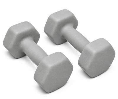 Paire d'Haltères 4 kg Néoprène Antidérapant – Musculation, Fitness & Renforcement Musculaire à Domicile