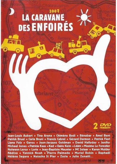 dvd la caravane des enfoirés