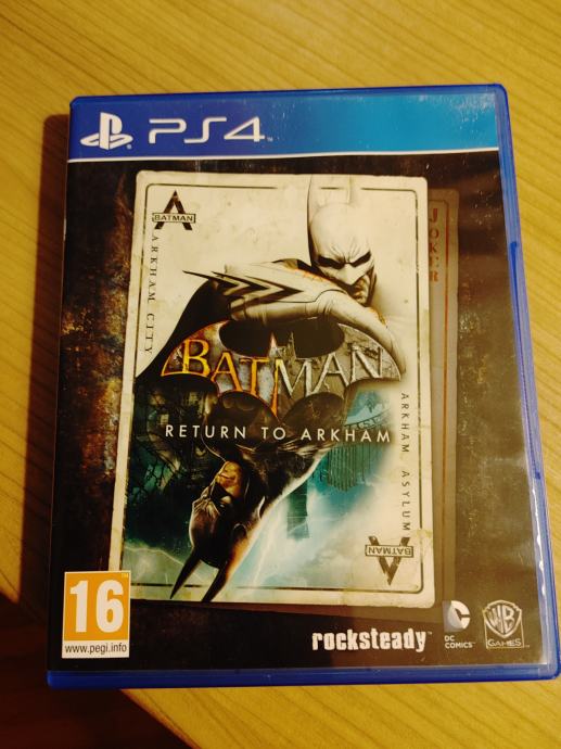 Ps4 Batman return to Arkham come in foto