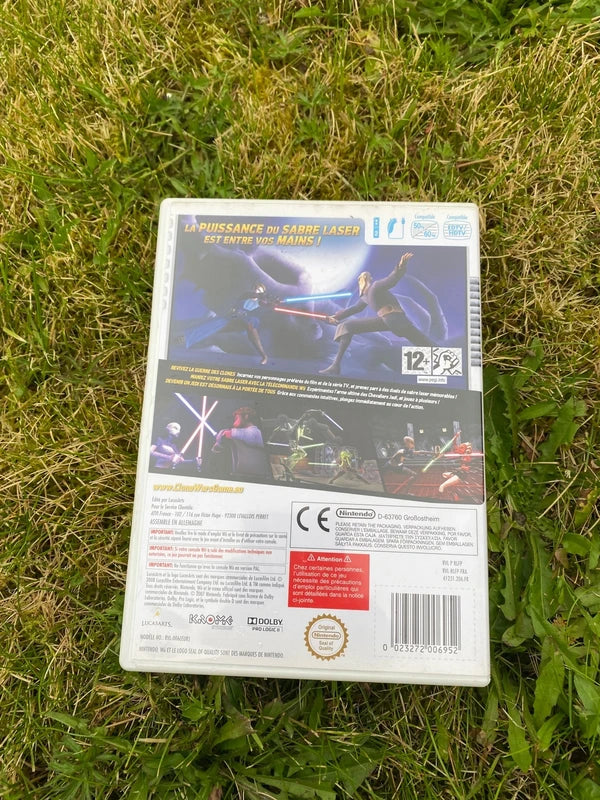 Jeu de wii star wars