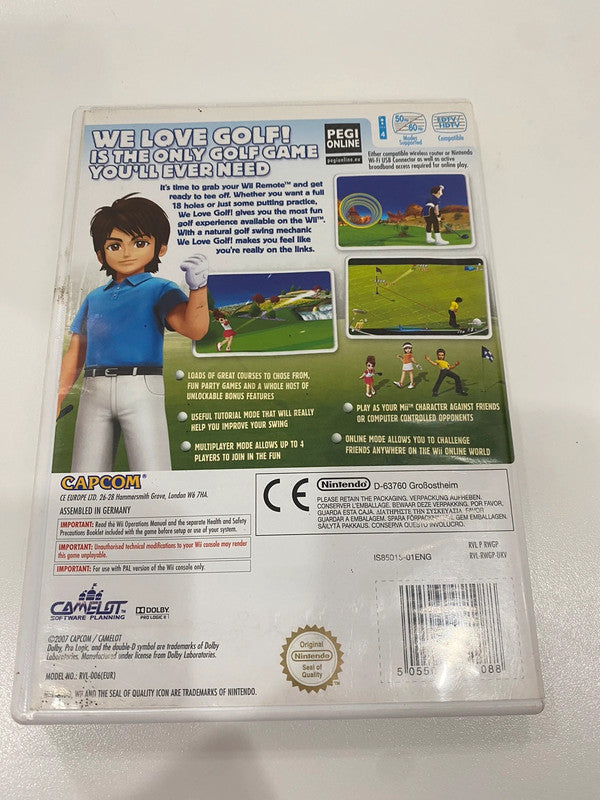Jogo Wii - We Love Golf!