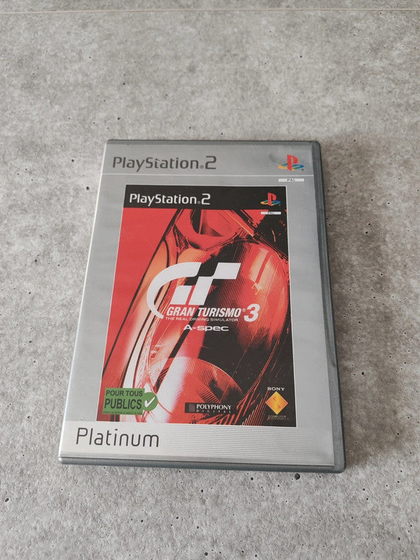 Jeu PS2 gran turismo 3