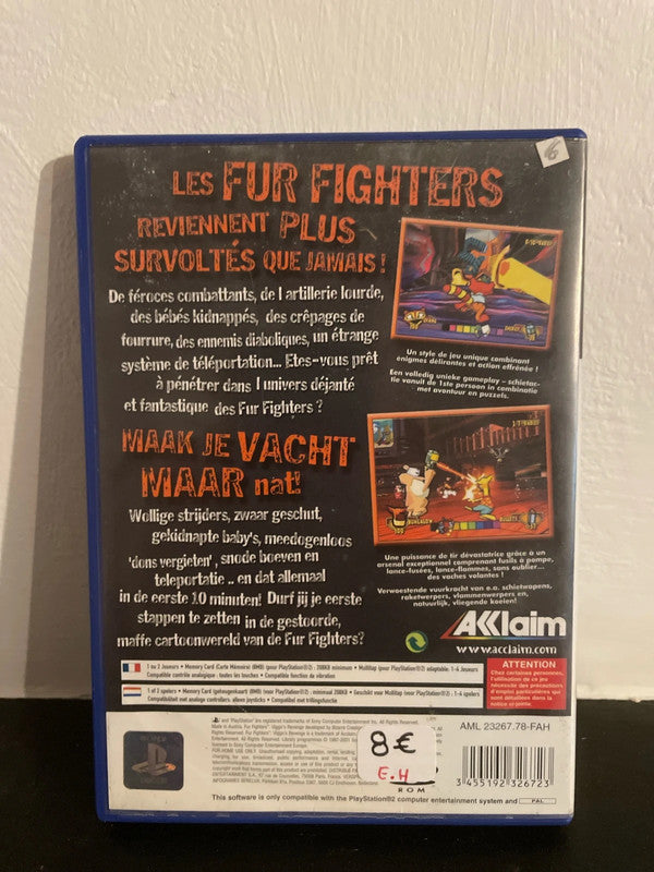 Fur fighters ps2