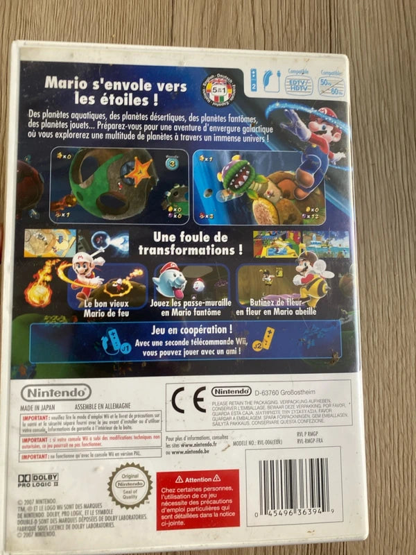 Super Mario galaxy wii
