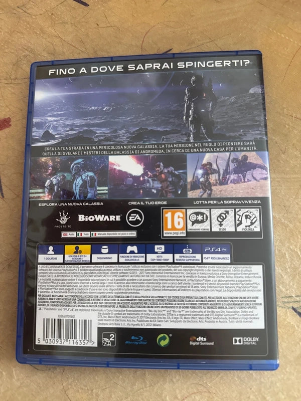 Mass Effect Andromeda ps4