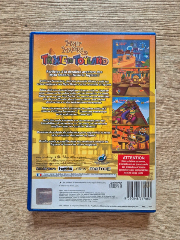 Jeux PlayStation 2 trixie in toyland complet