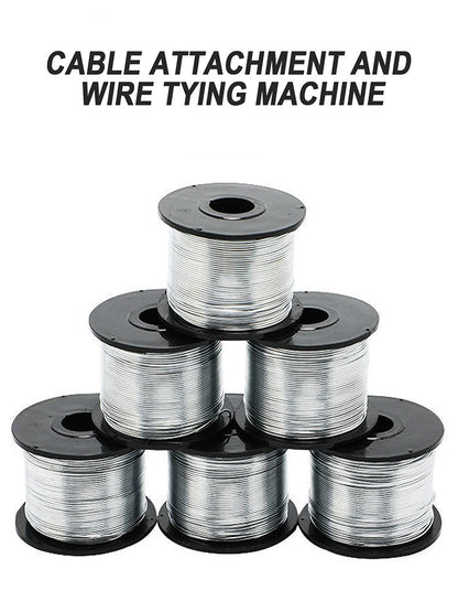 0.8 mm Metal Binding Wire Coil – Pack of 5 Rolls, 110 m, Anti-Oxidation – Tying Wire