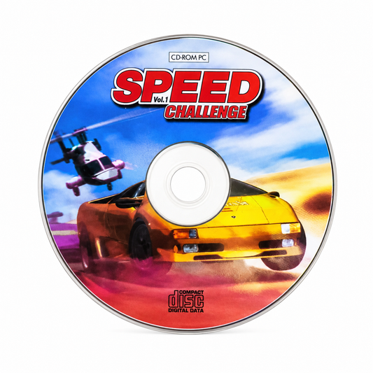 Speed Challenge Vol. 1 – Jeu PC – CD-ROM seul – Sans boîtier – Course automobile