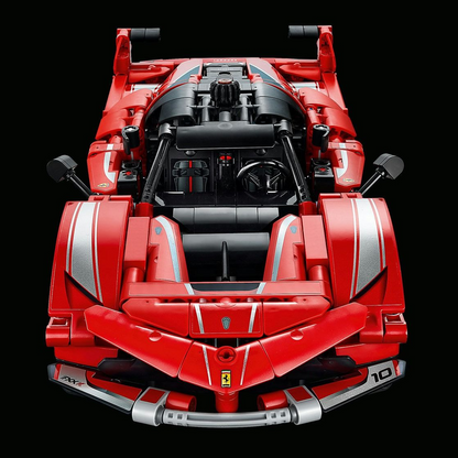 Voiture Supercar en Blocs de Construction – Modèle Technique à Assembler – Véhicule Sport de Collection – Jeu Créatif Enfant Adulte