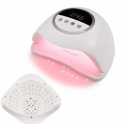 Lámpara UV LED 320W SUN X20MAX para uñas de gel UV, esmalte semipermanente y resina – Pantalla LCD – Temporizador 10/30/60/99 s – Enchufe UE